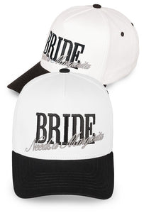 Bride Needs A Margarita Embroidered Two Tone Baseball Trucker Cap Snapback
