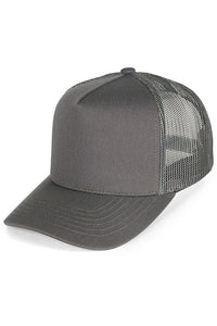 JINS CLOSET Multi Color Cotton Mesh Back Adjustable Snapback Strap Trucker Hat Baseball Cap