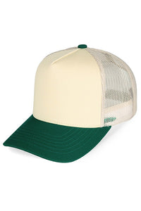 JINS CLOSET Multi Color Cotton Mesh Back Adjustable Snapback Strap Trucker Hat Baseball Cap