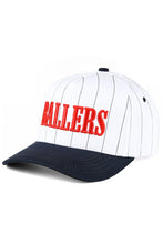 BALLERS Letter Stripe Pattern Two Tone Trucker Hat Baseball Cap