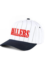 BALLERS Letter Stripe Pattern Two Tone Trucker Hat Baseball Cap