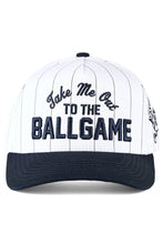 TAKE ME OUT TO THE BALL GAME Letter Stripe Pattern Two Tone Trucker Hat Baseball Cap