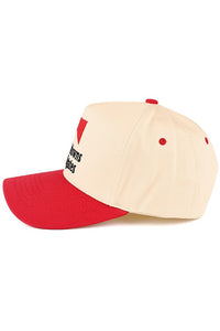 TOUCHDOWNS and TAILGATES Letter Embroidered on Two Tone Trucker Hat Baseball Cap