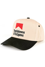 TOUCHDOWNS and TAILGATES Letter Embroidered on Two Tone Trucker Hat Baseball Cap