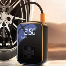 Tire Portable Wireless Car Air Compressor - 100W Electric Tire Inflator Pump for Motorcycle, Bicycle, Auto Tyre & Ball Inflator with Lighting and Pressure Measurement