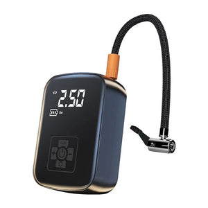 Tire Portable Wireless Car Air Compressor - 100W Electric Tire Inflator Pump for Motorcycle, Bicycle, Auto Tyre & Ball Inflator with Lighting and Pressure Measurement
