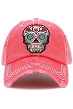 Fashion Vintage Stitched Washed Distressed Baseball Cap Hat Adjustable Unisex