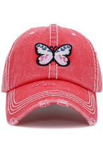 Fashion Vintage Stitched Washed Distressed Baseball Cap Hat Adjustable Unisex