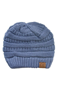 Trendy Warm Chunky Soft Stretch Cable Knit Beanie