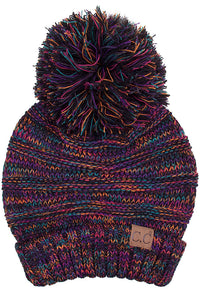 Oversized tri-colored HAT